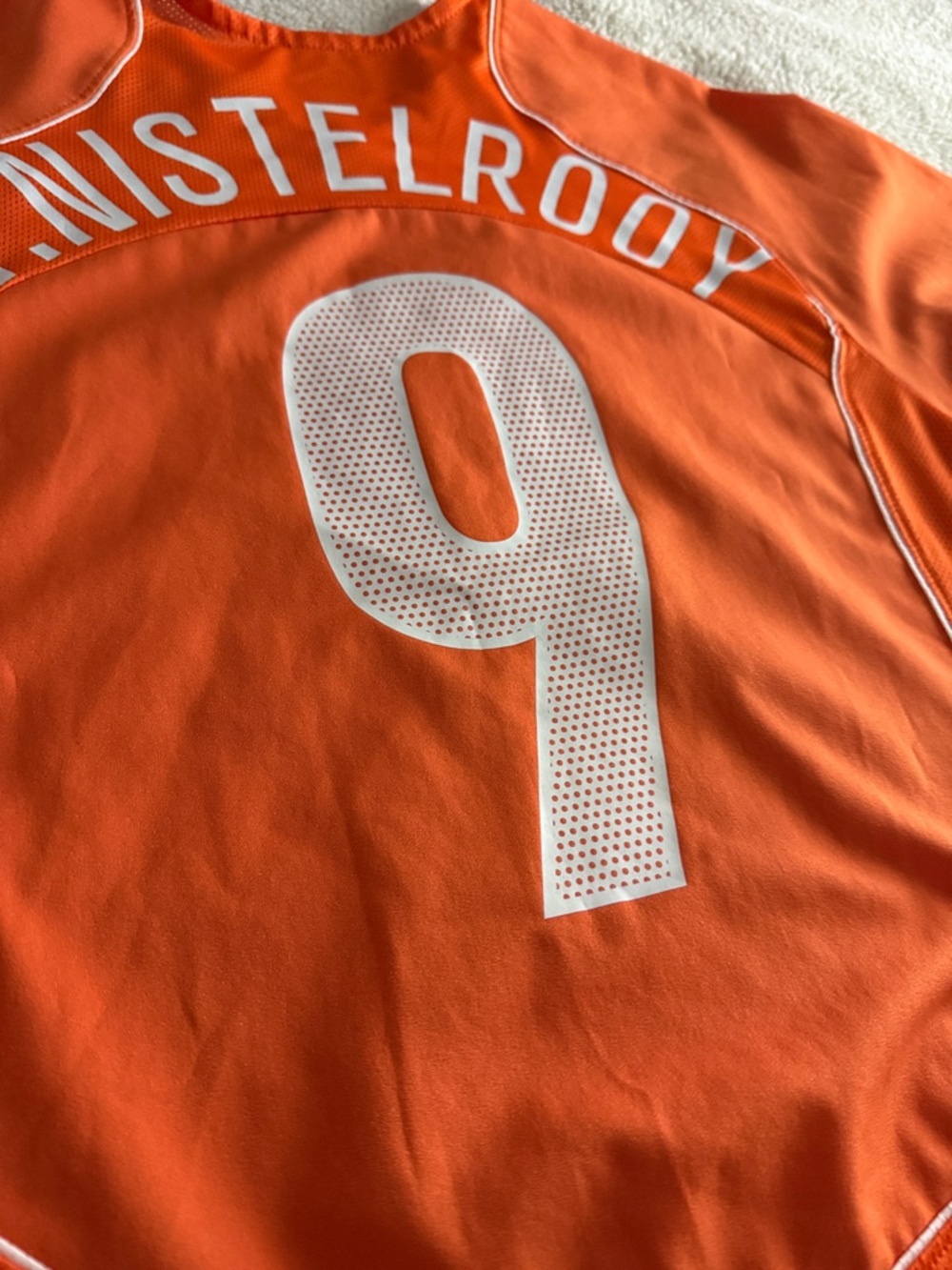 VINTAGE Netherlands 🇳🇱 #9 Ruud Van Nistelrooy Euro 2004 Home Nike Jersey - Picture 8 of 9